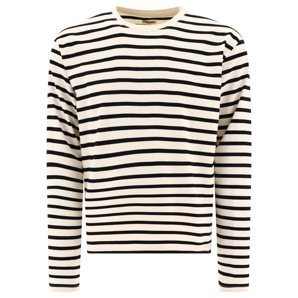 キャピタル (Kapital) メンズ Tシャツ トップス Striped Jersey T