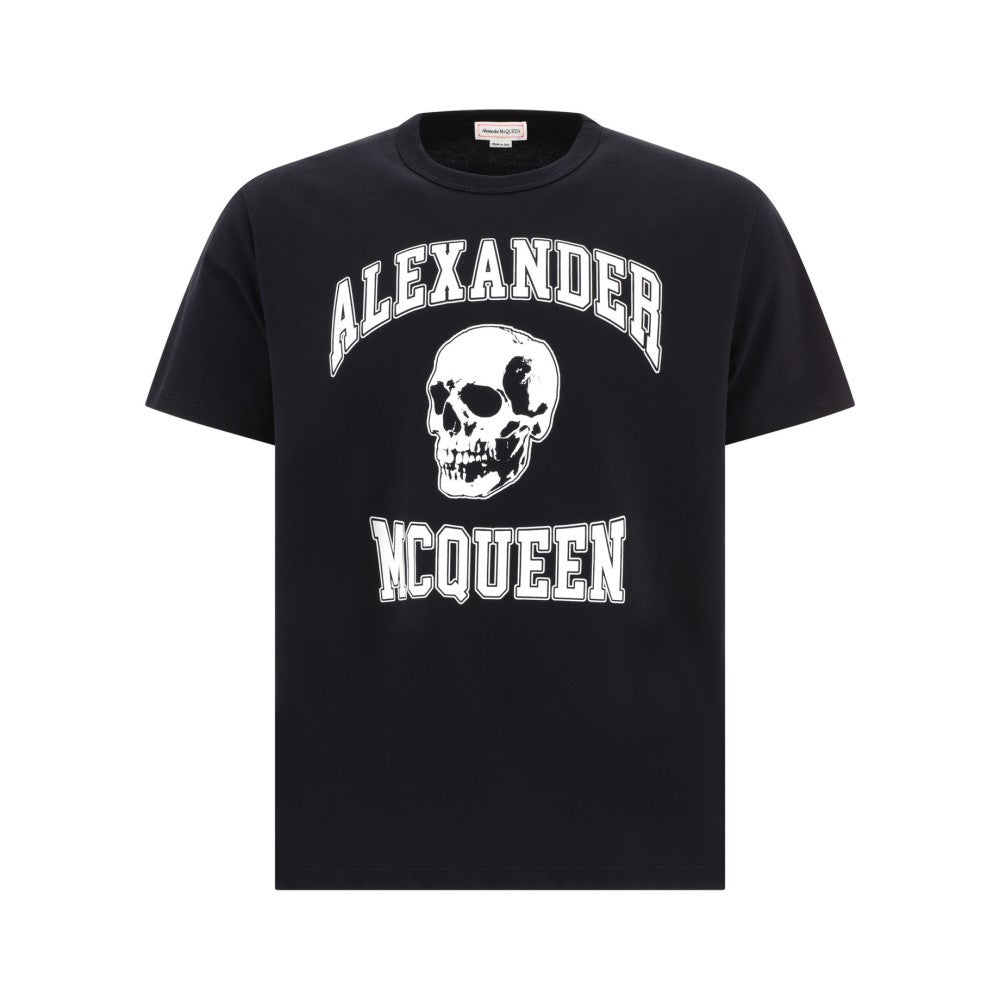 アレキサンダー マックイーン (Alexander McQueen) メンズ Tシャツ トップス Skull T-Shirt (Black) –  NuL select