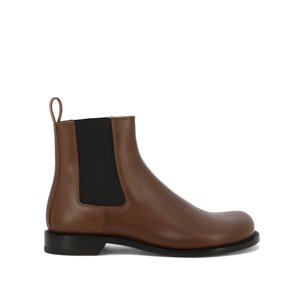 ロエベ (Loewe) メンズ ブーツ シューズ・靴 Terra Ankle Boots (Brown