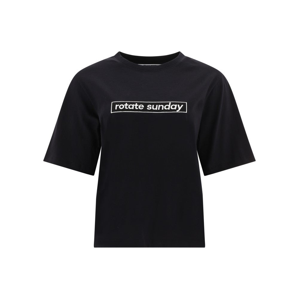 ロテート (Rotate) レディース Tシャツ トップス Aster T-Shirt (Black