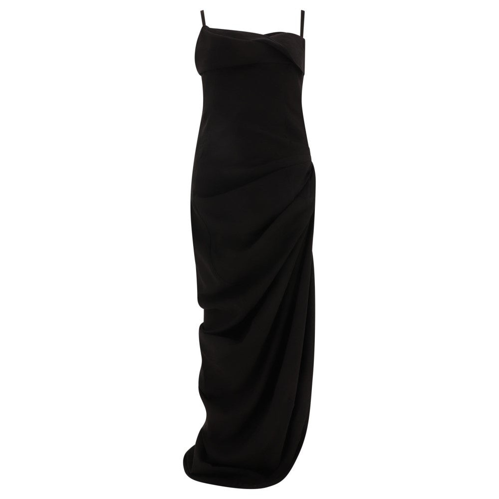 ジャックムス (Jacquemus) レディース ワンピース ワンピース・ドレス La Robe Saudade Dress (Black) –  NuL select