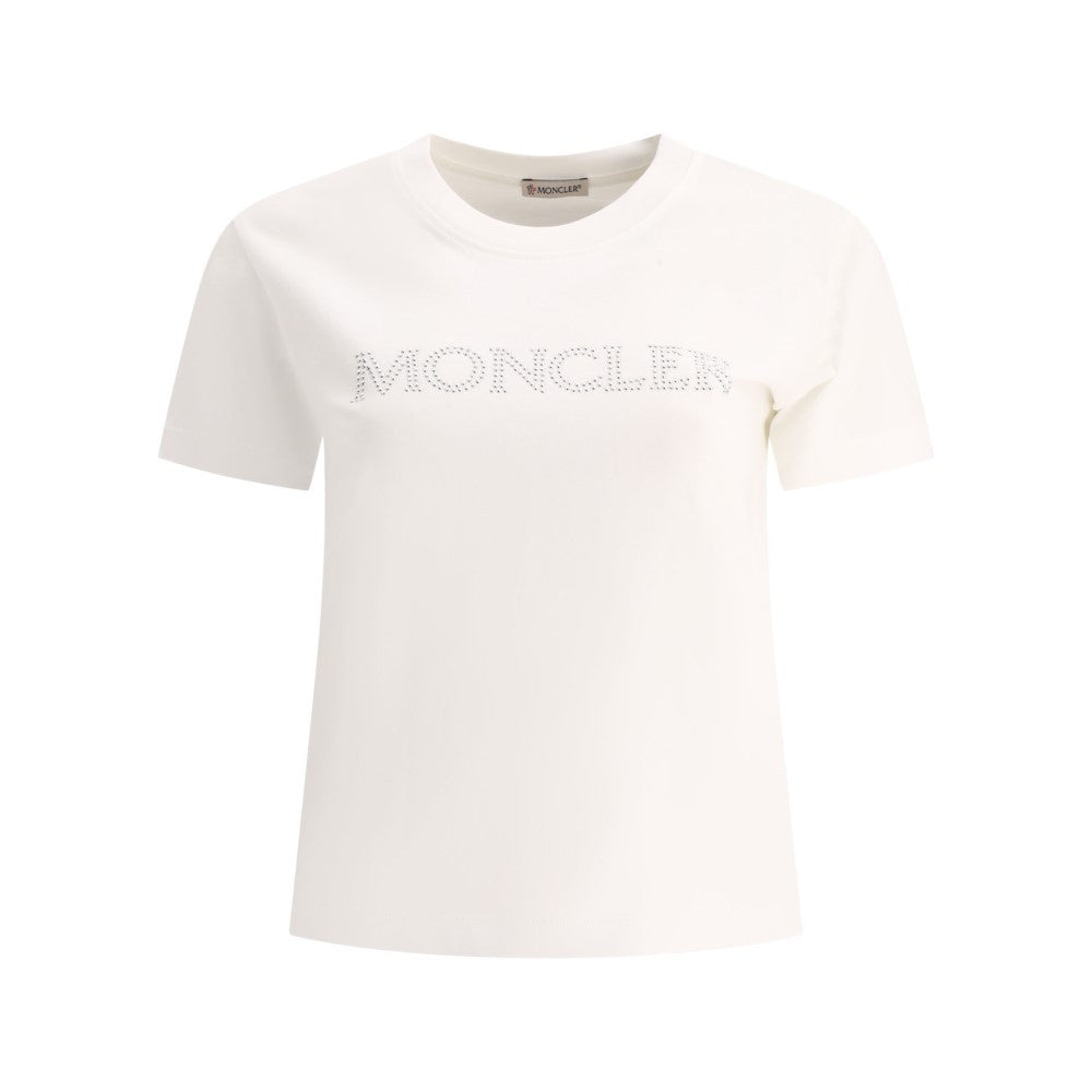 モンクレール (Moncler) レディース Tシャツ トップス Logo T-Shirt